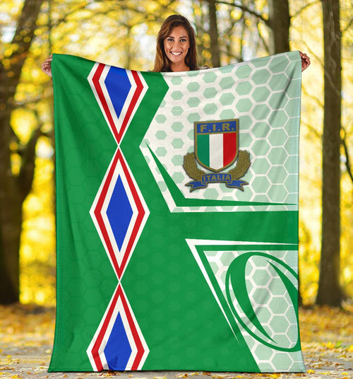 italy-rugby-premium-blanket-gli-azzurri-vibes-green