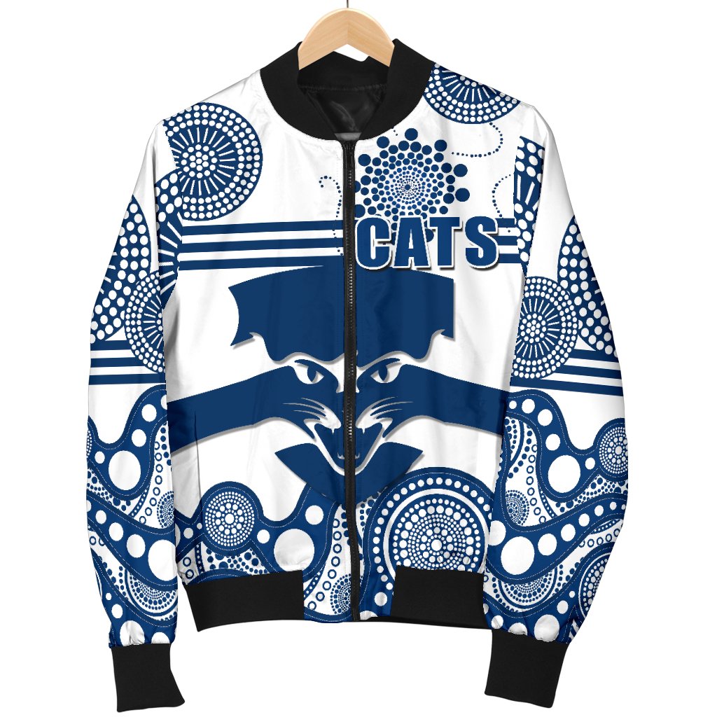 cats-women-bomber-jacket-geelong-indigenous