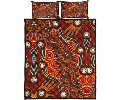 aboriginal-quilt-bed-set-indegenous-dot-painting-art-2