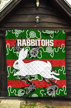 rabbitohs-premium-quilt-animals-aboriginal