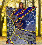 aboriginal-premium-blanket-australian-boomerang-dot-painting-art
