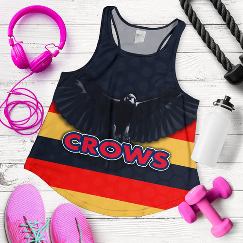 Adelaide Women Racerback Tank Original Crows - Vibe Hoodie
