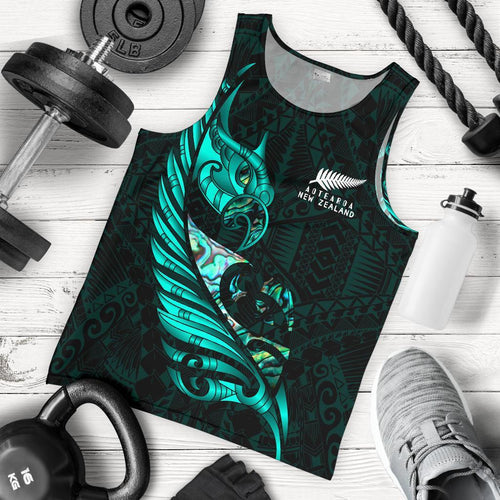 new-zealand-men-tank-top-manaia-paua-fern-wing-turquoise