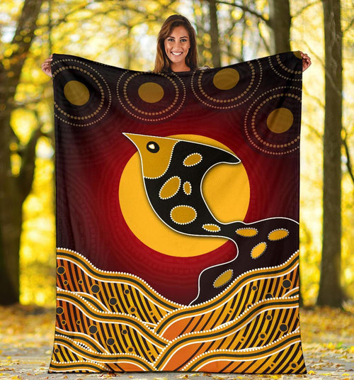 premium-blanket-aboriginal-dot-patterns-fish