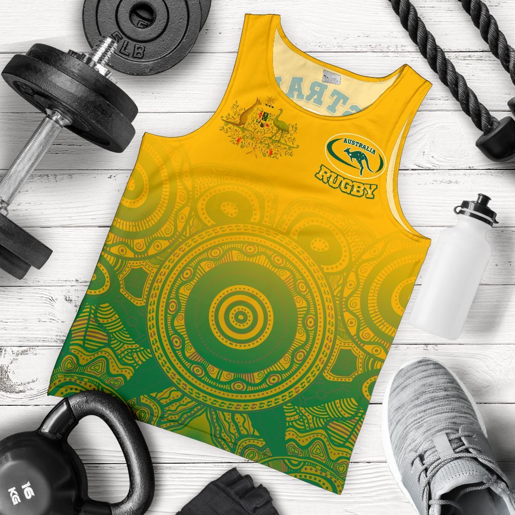 aboriginal-mens-tank-top-australia-rugby-and-coat-of-arms