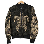 new-zealand-women-bomber-jacket-maori-turtle-tattoo-gold