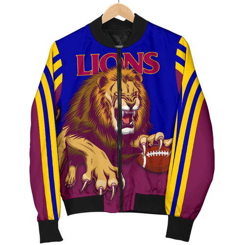 custom-personalised-brisbane-mens-bomber-jacket-lions-three-stripes