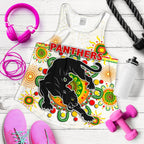 Penrith Women Racerback Tank Indigenous Panthers - White - Vibe Hoodie