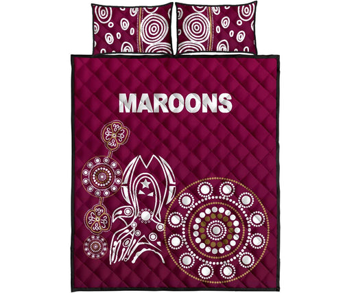 queensland-quilt-bed-set-maroons-simple-indigenous