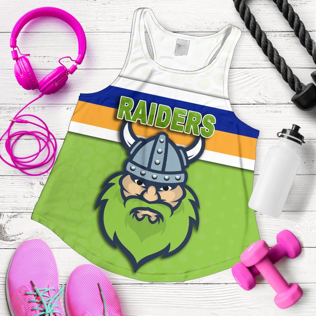 Canberra Women Racerback Tank Raiders Viking - Vibe Hoodie