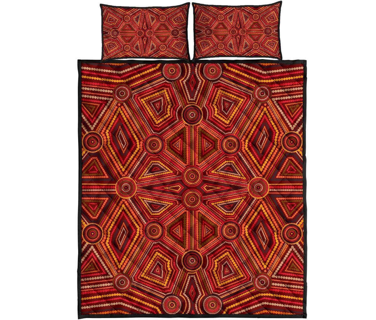 aboriginal-quilt-bed-set-indigenous-patterns-ver02