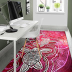 aboriginal-area-rug-sea-turtle-with-indigenous-patterns-pink