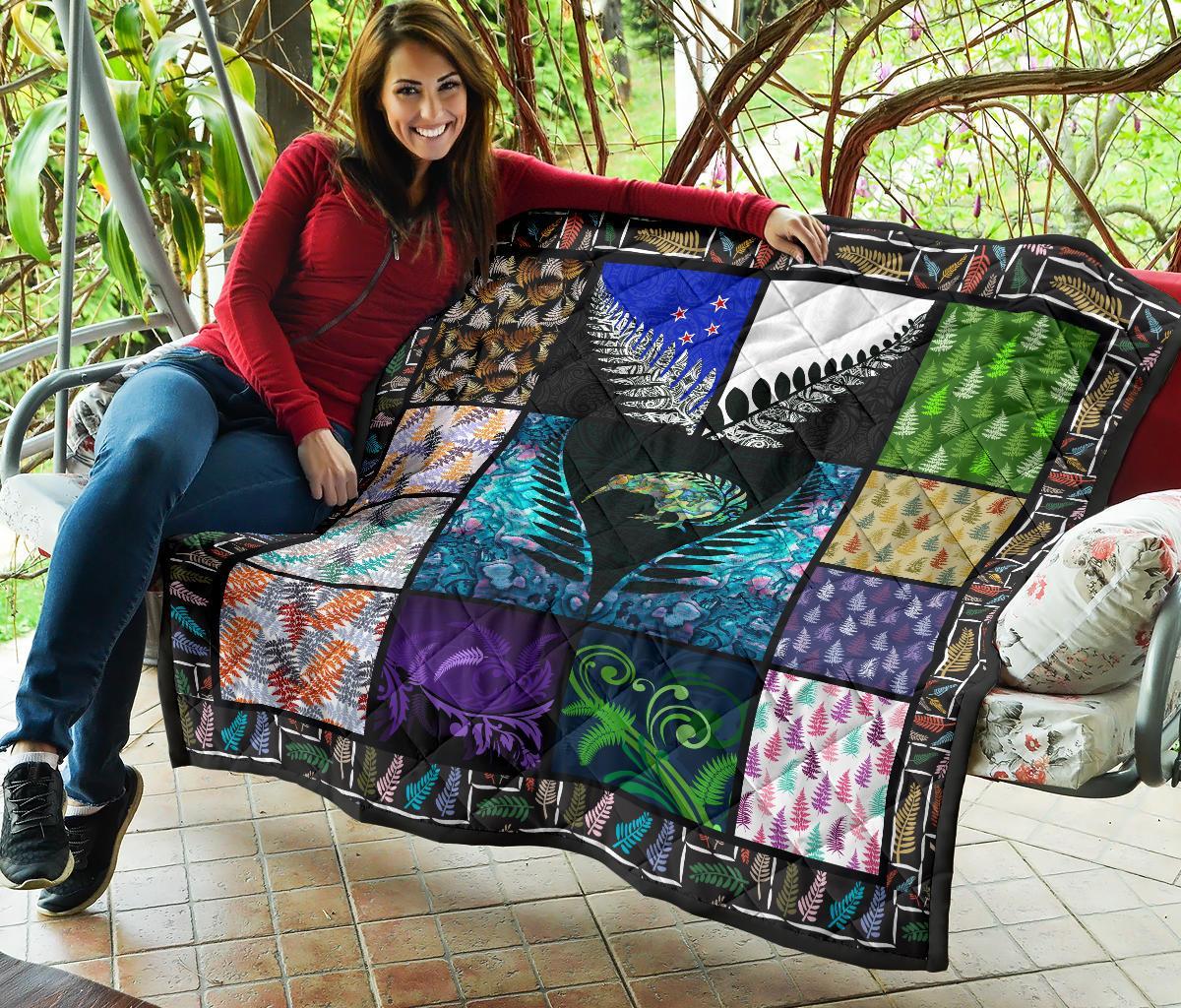 new-zealand-silver-fern-quilt-colorful