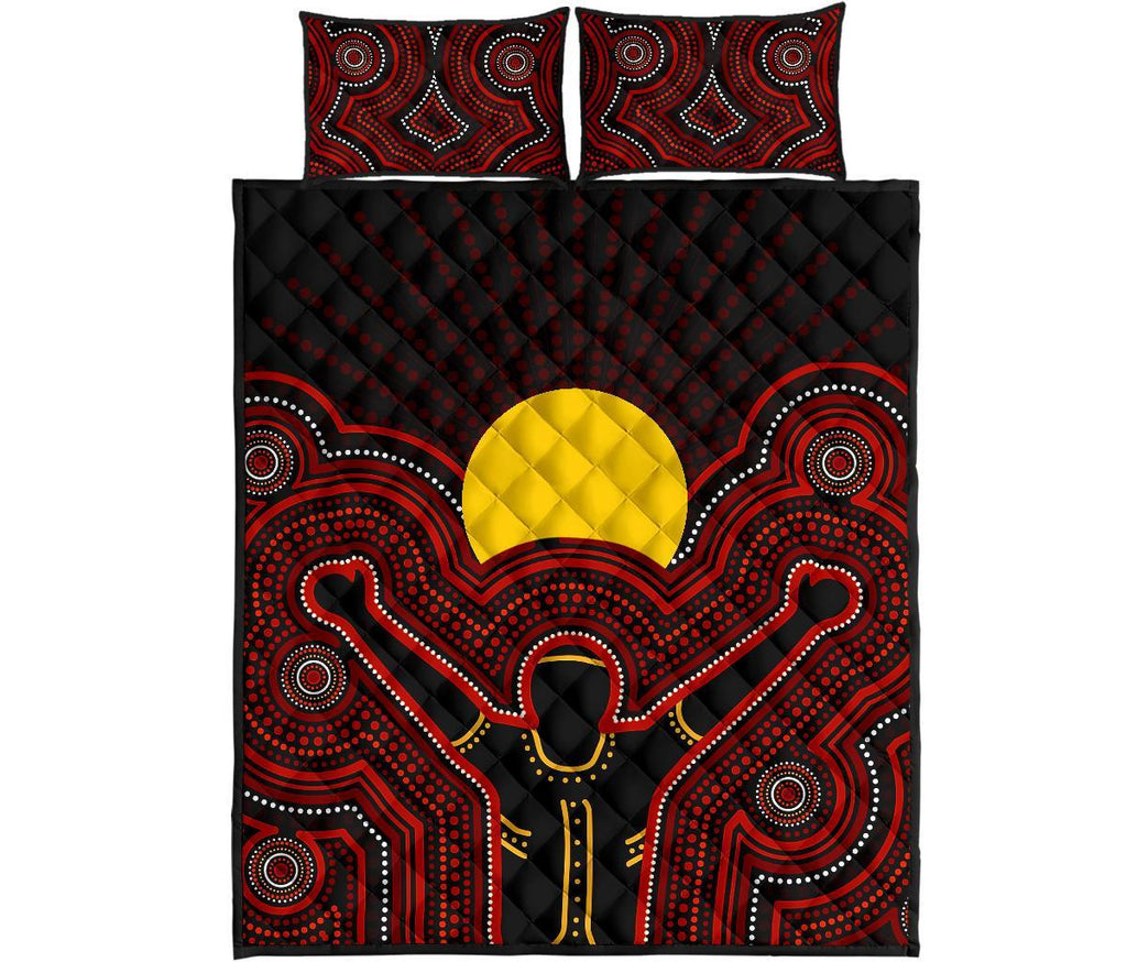 aboriginal-quilt-bed-set-the-sun-always-shines