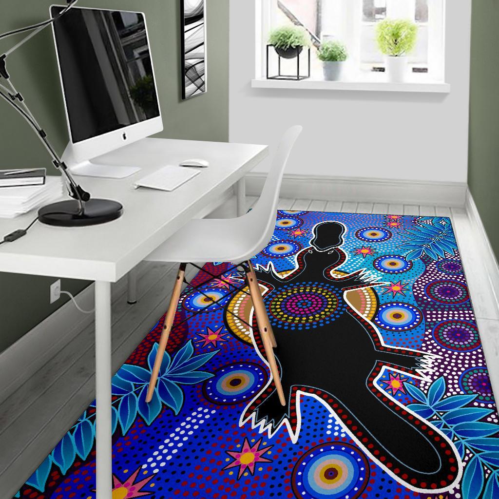 aboriginal-area-rug-indigenous-platypus