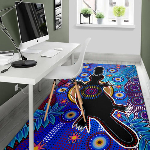 aboriginal-area-rug-indigenous-platypus