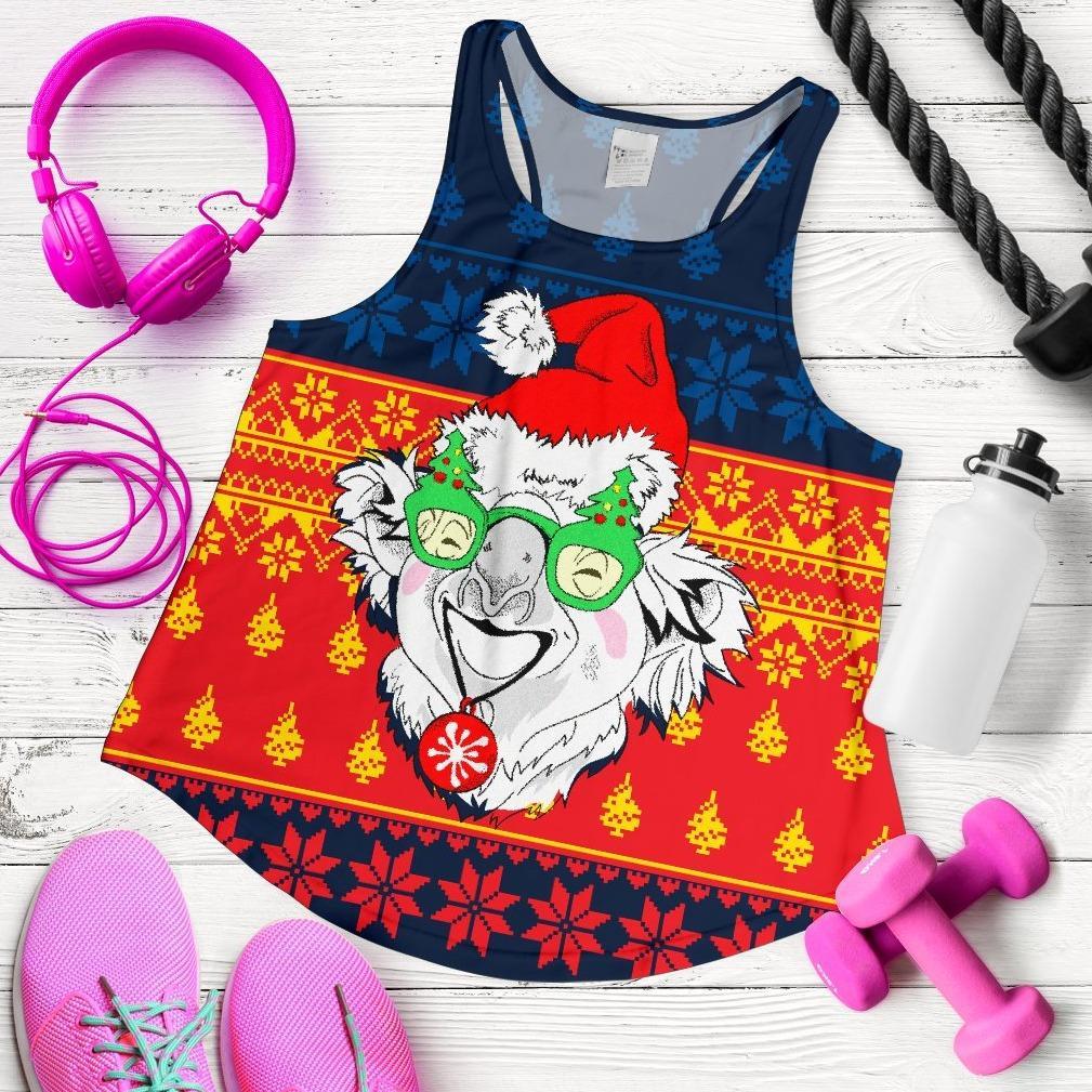 Christmas Women's Racerback Tank - Bye Bye 2020 - Vibe Hoodie