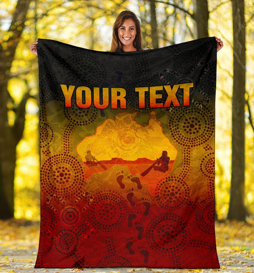 custom-aboriginal-premium-blanket-australian-map-with-indigenous-color