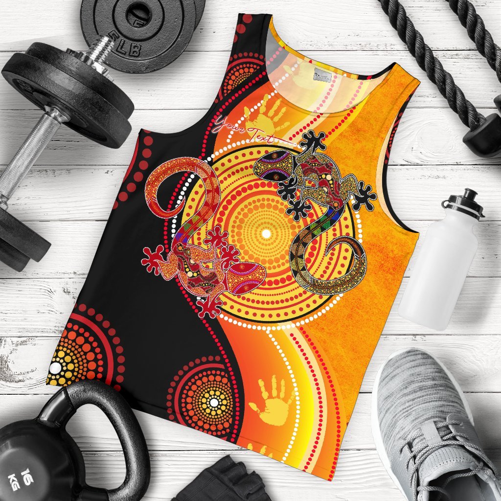 aboriginal-personalised-mens-tank-top-couple-aboriginal-lizards