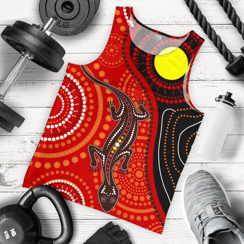 aboriginal-mens-tank-top-australia-lizard-dot-painting-art