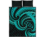 new-zealand-maori-mangopare-quilt-bed-set-polynesian-turquoise