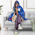 custom-text-aboriginal-hooded-blanket-indigenous-footprint-patterns-blue-color