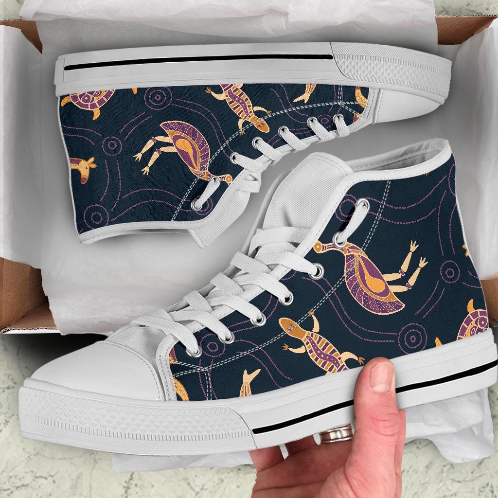 high-top-shoes-indigenous-animals-patterns