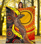 premium-blanket-australian-aboriginal-dot-painting-sun-and-lizard