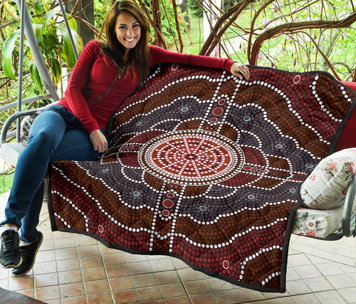 premium-quilts-aboriginal-dot-painting-quilts-ver03