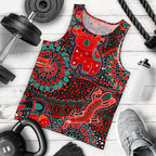 mens-tank-top-aboriginal-animal-dot-acrylic-paint