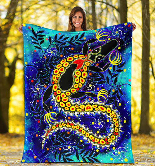 aboriginal-premium-blanket-indigenous-crocodile