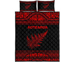 aotearoa-new-zealand-maori-quilt-bed-set-silver-fern-red