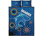 naidoc-sharks-quilt-bed-set-cronulla-aboriginal-style