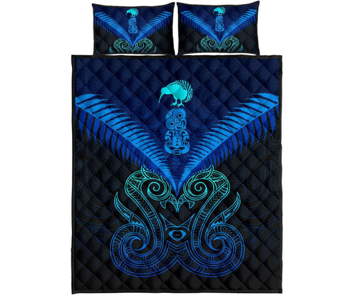 maori-manaia-new-zealand-quilt-bed-set-blue