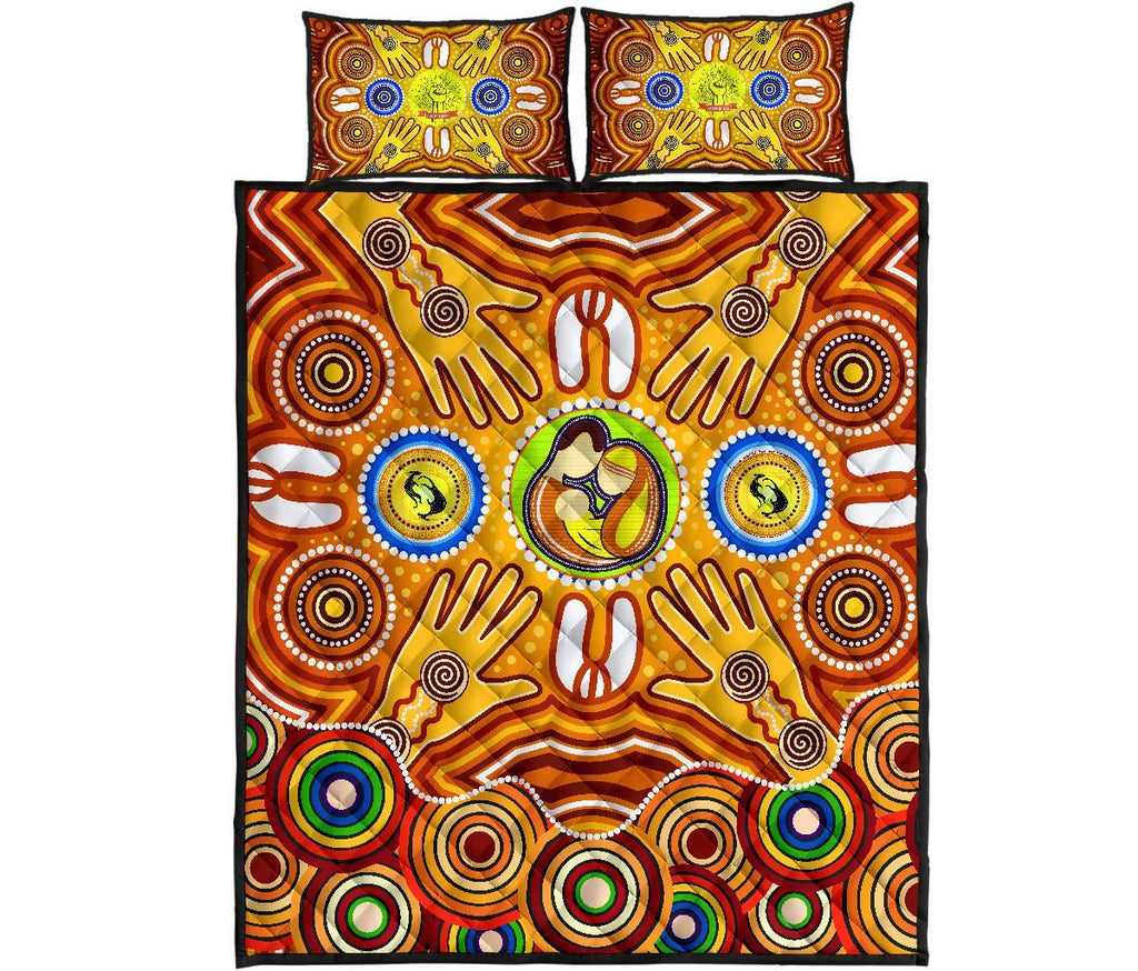 quilt-bed-sets-aboriginal-family-with-dot-painting-art