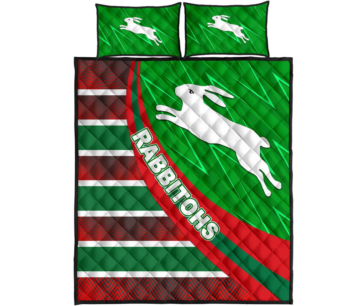south-sydney-rabbitohs-quilt-bed-set-victorian-vibes