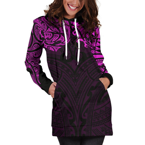 new-zealand-womens-hoodie-dress-maori-polynesian-tattoo-purple