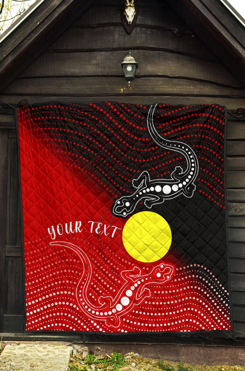 customaboriginal-premium-quilt-two-indigenous-lizard