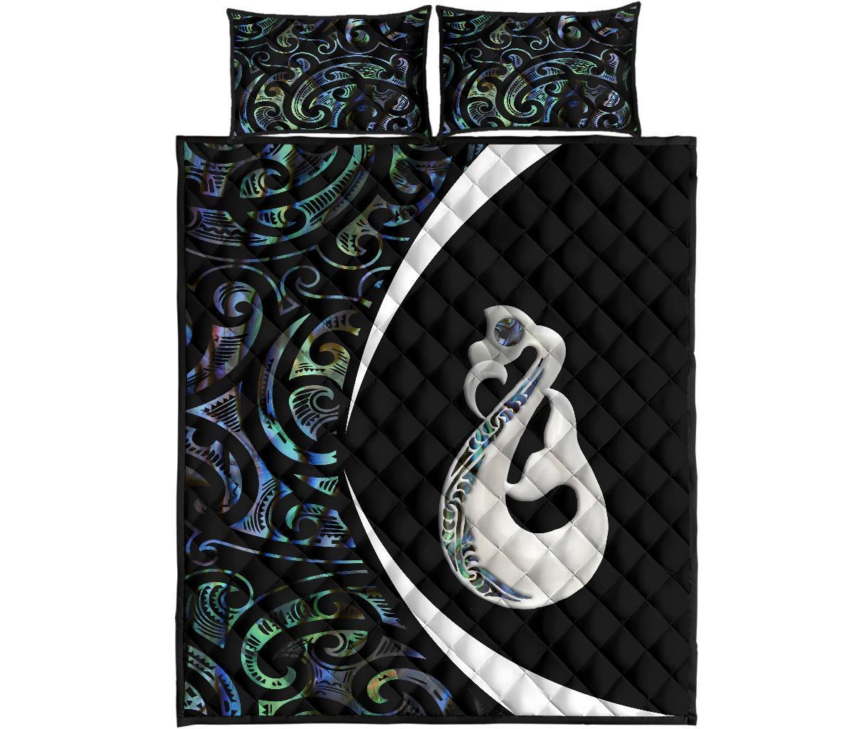 new-zealand-maori-manaia-paua-shell-quilt-bed-set-circle-style