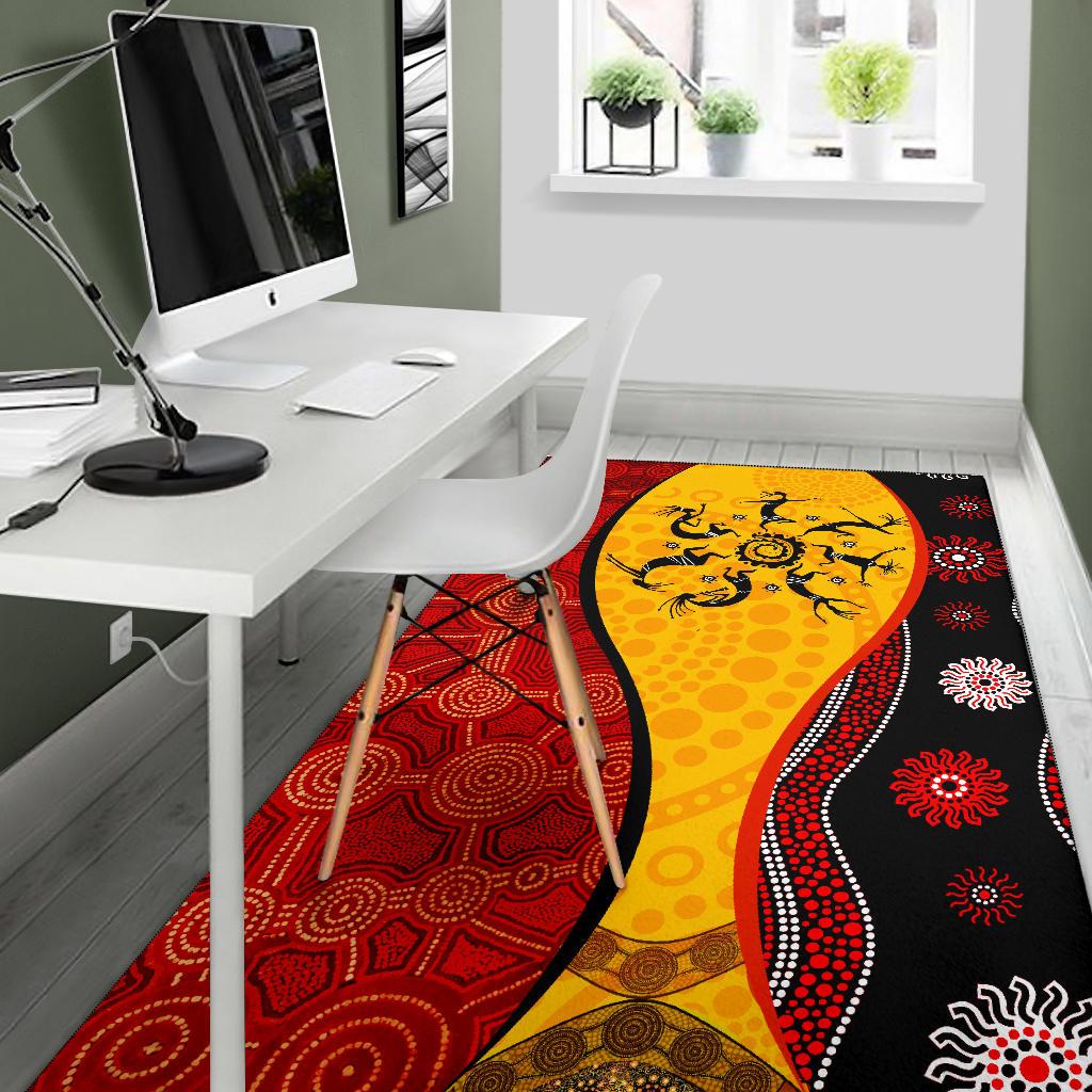 aboriginal-rugs-koori-dot-acrylic-paint-dreamtime-dance