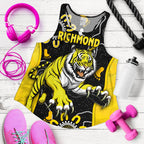 Richmond Football Women's Racerback Tank Tigers Anzac Day Unique Indigenous - Vibe Hoodie