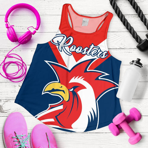 Australia Roosters Women Racerback Tank Rugby - Vibe Hoodie