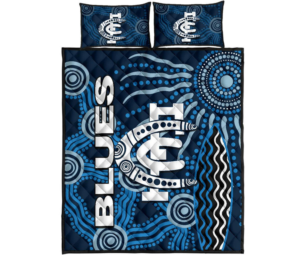 carlton-blues-quilt-bed-set-aboriginal