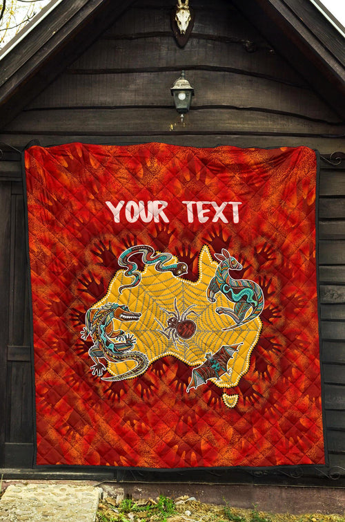 custom-aboriginal-premium-quilt-australia-map-hand-patterns-spider-web