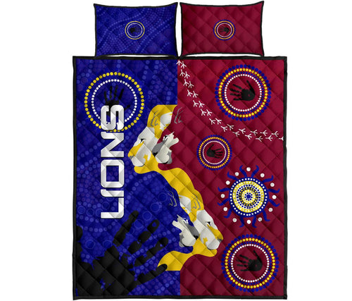 naidoc-brisbane-lions-quilt-bed-set-indigenous-style