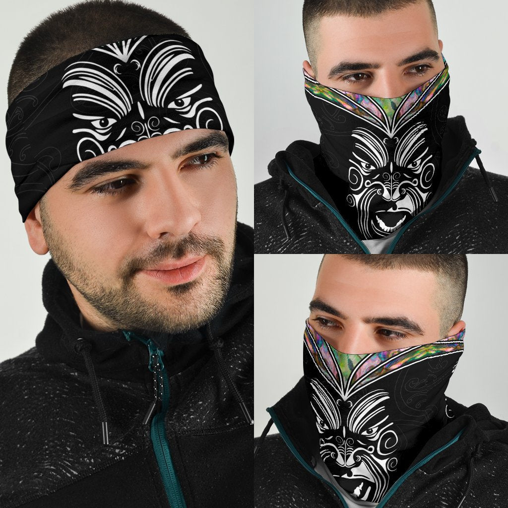 new-zealand-paua-shell-with-maori-face-bandana
