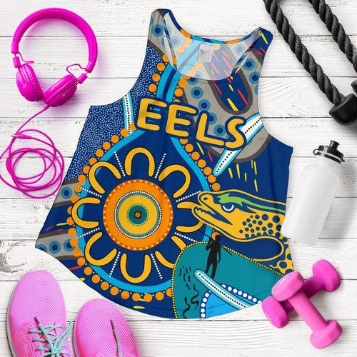 Parramatta Women Racerback Tank Eels Indigenous - Vibe Hoodie
