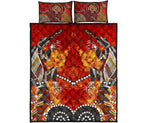 quilt-cover-set-dot-painting-crocodile-and-kangaroo-patterns