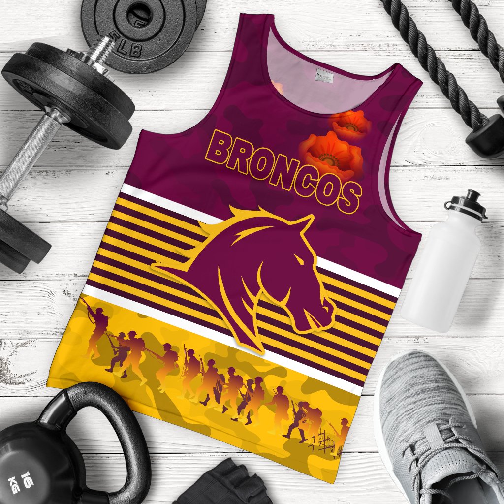 brisbane-broncos-mens-tank-top-anzac-day-simple-style-maroon