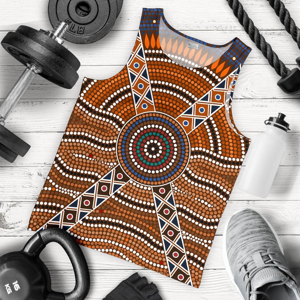 men-tank-top-aboriginal-dot-painting-mens-tank-ver01